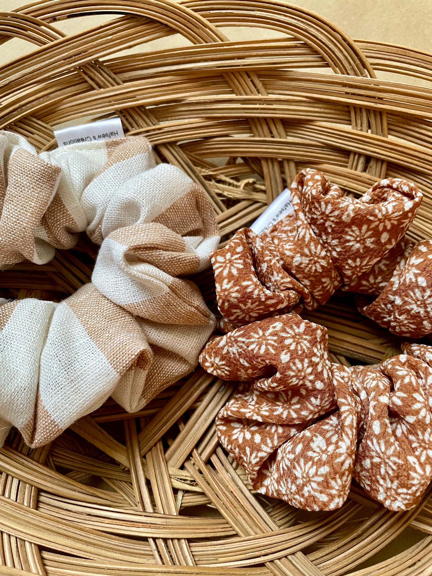 Neutral Scrunchies