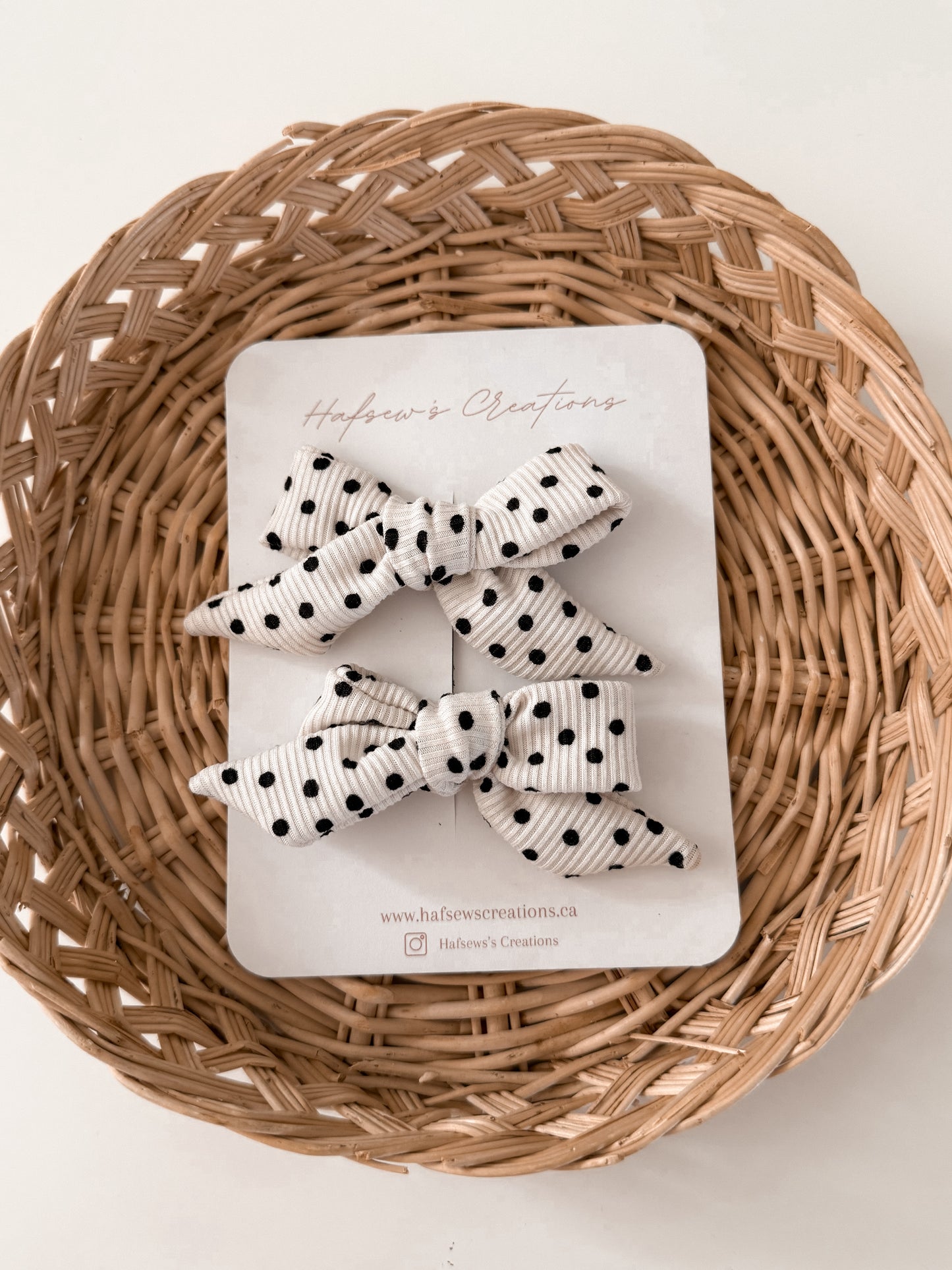 Polkadot Sailor Bow