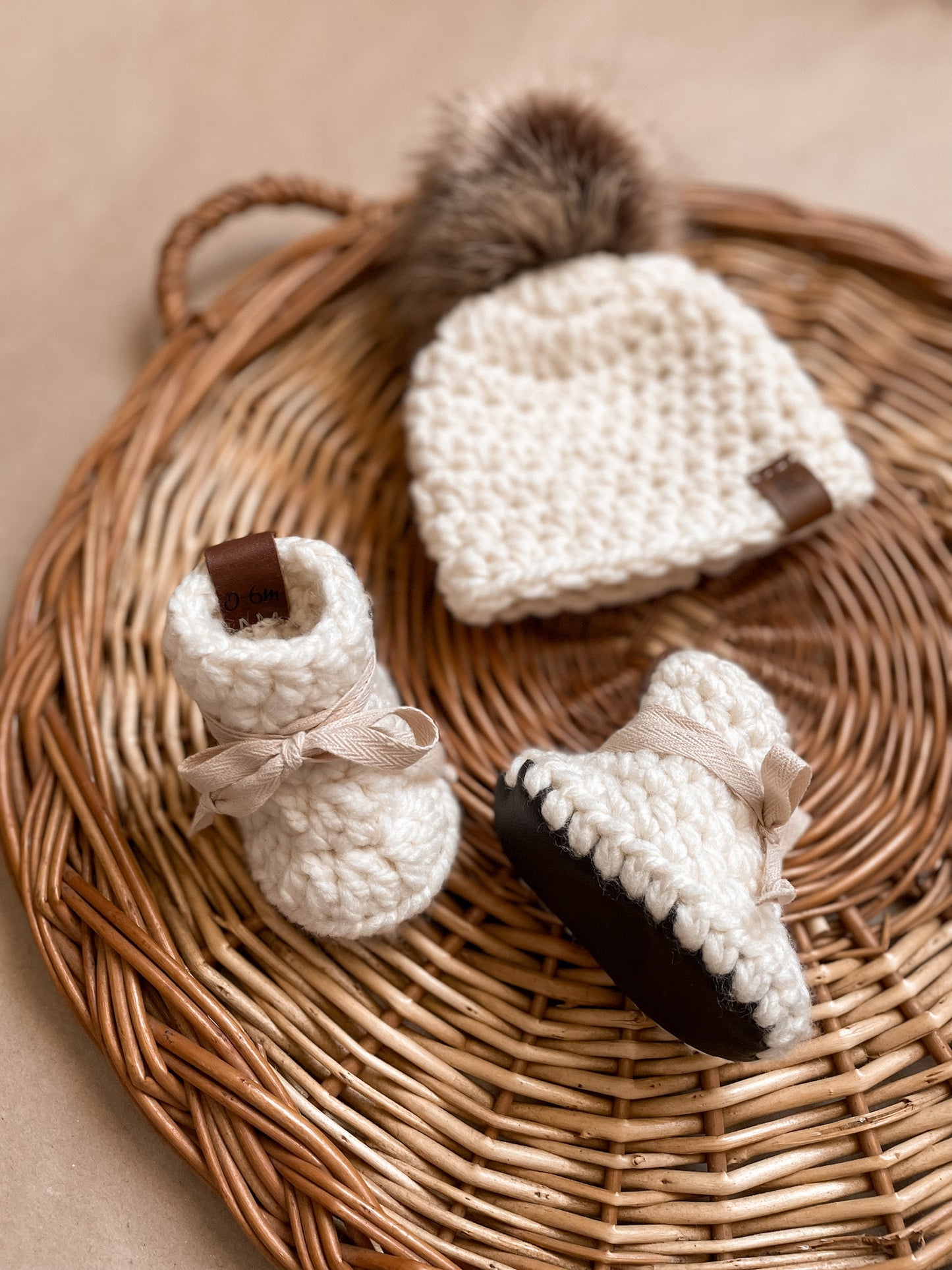 Chunky Crochet Booties