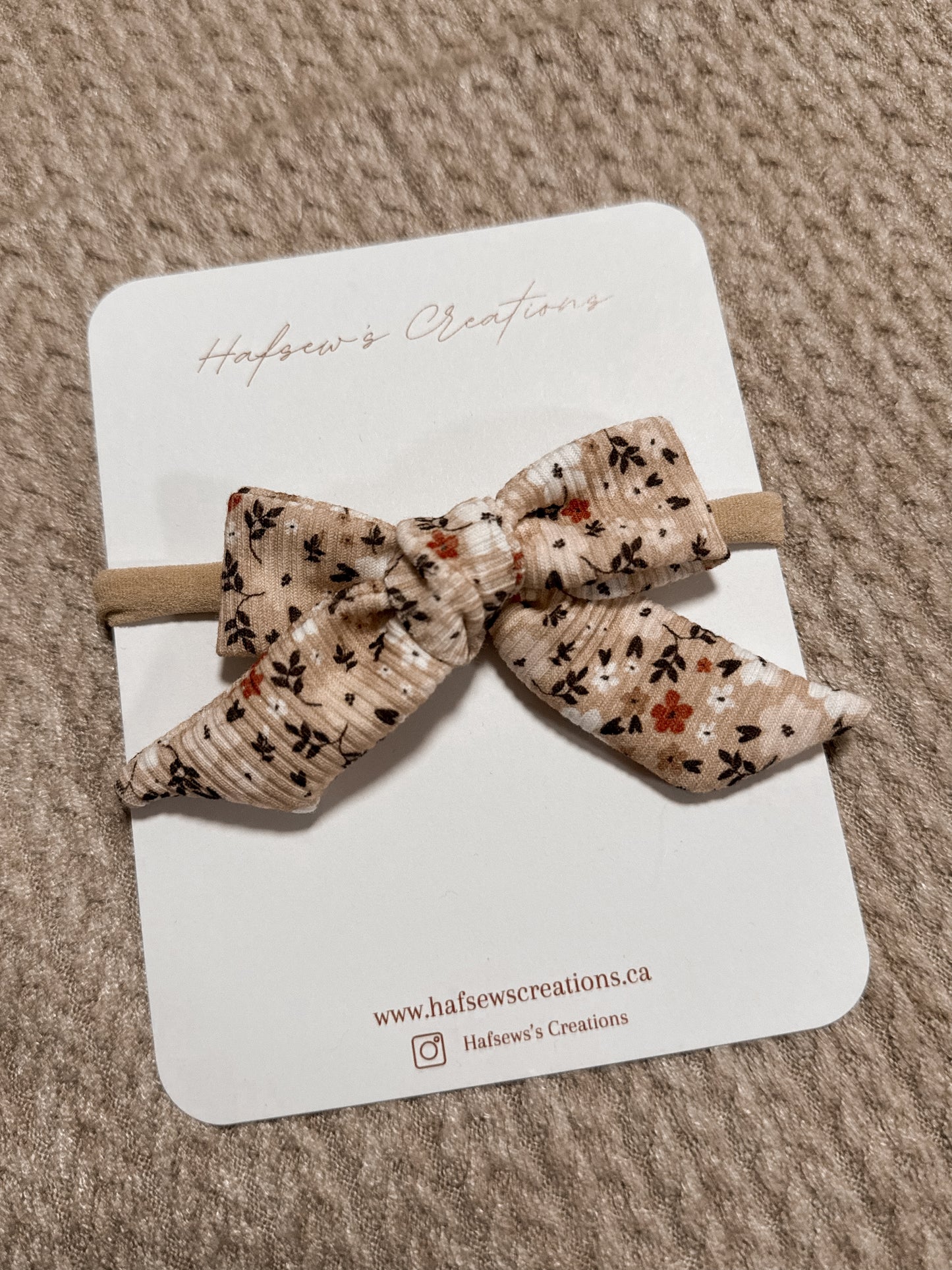 Christmas Floral Bow