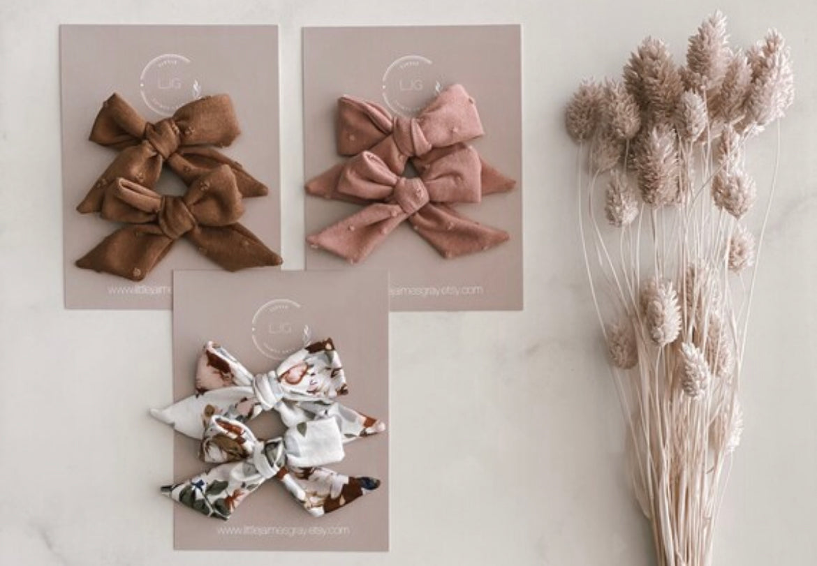 Swiss dot floral sailor pigtails