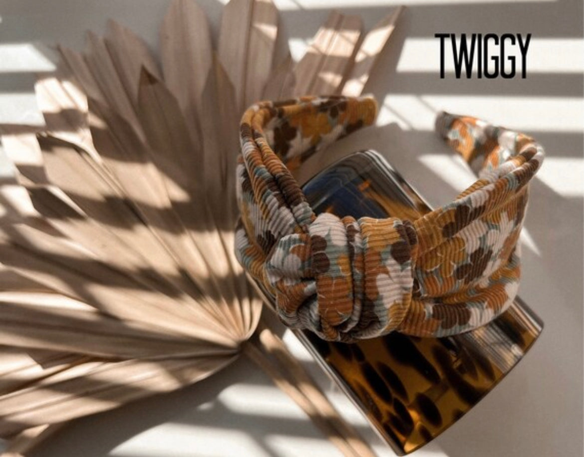 Fall Top Knot Hard Headband