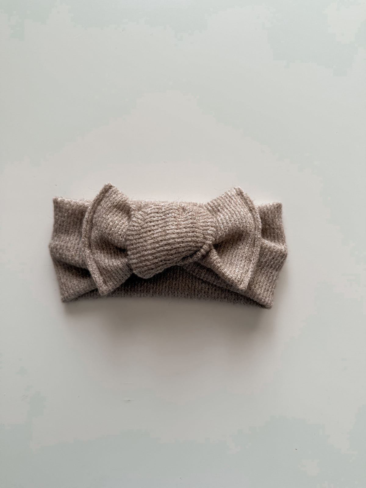 Fall Hand Tied Big Bow Headband
