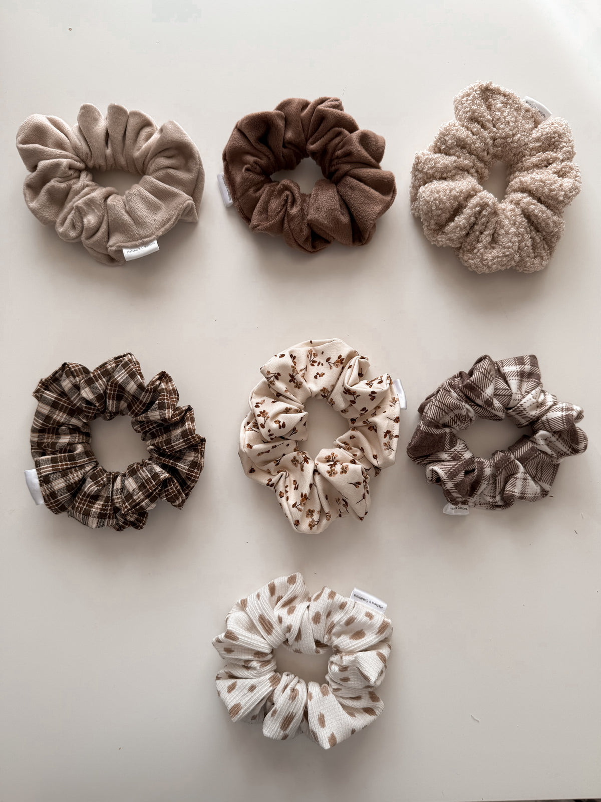Fall Hair Scrunchies