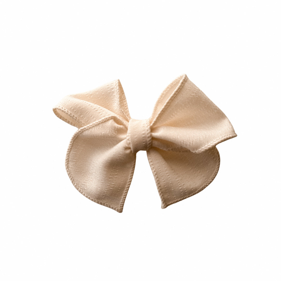 Cream Fable Bow