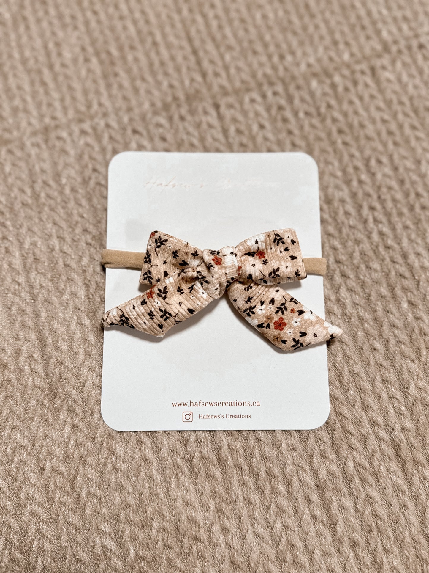 Christmas Floral Bow