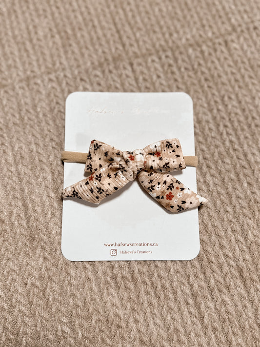 Christmas Floral Bow