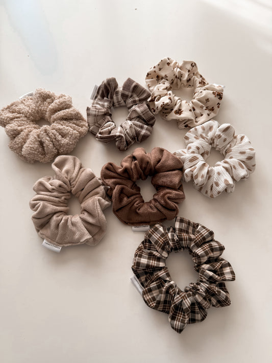 Fall Hair Scrunchies