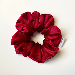 Velvet Red Scrunchie