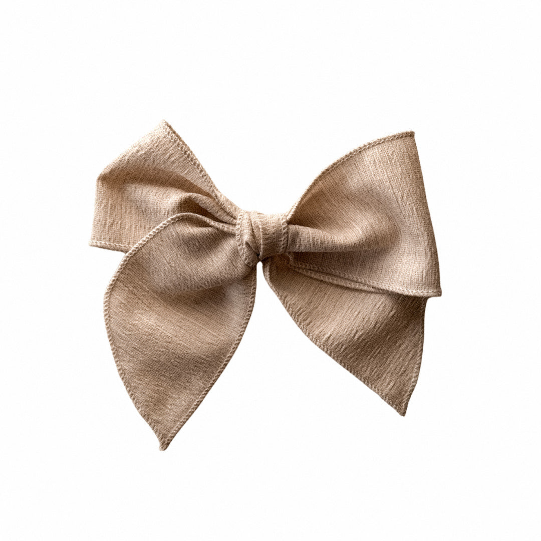 Linen Inspired Fable Bow