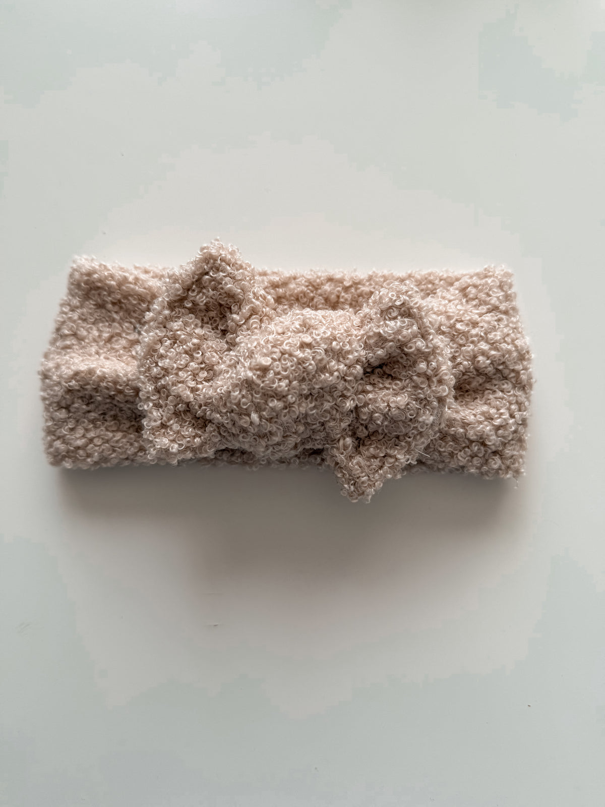 Fall Hand Tied Big Bow Headband