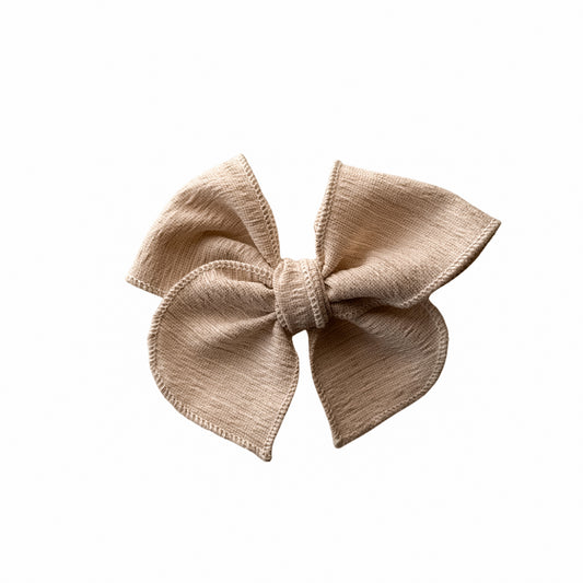 Linen Inspired Fable Bow