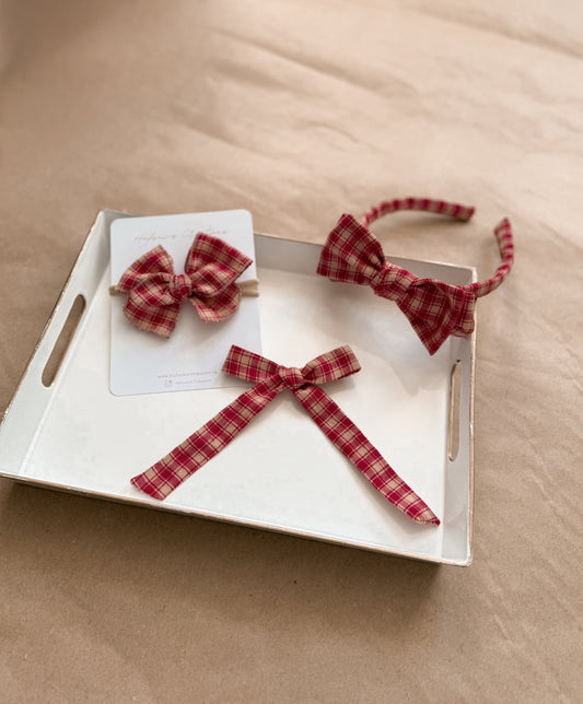 Valentines hair accessories