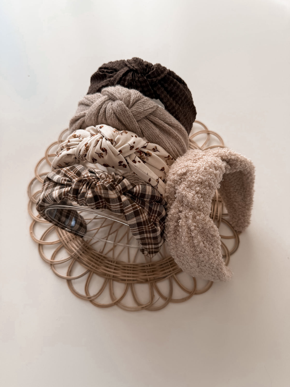 Fall Top Knot headbands