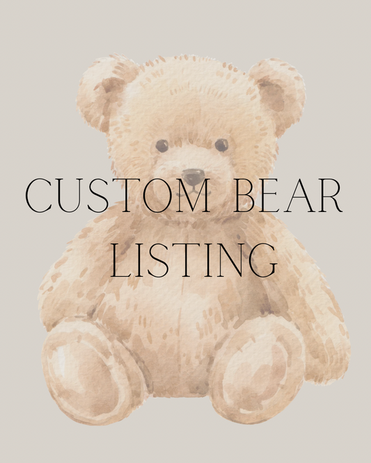 This is a custom listing for Autumn