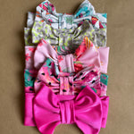 Load image into Gallery viewer, Swim/athletic big bow headband
