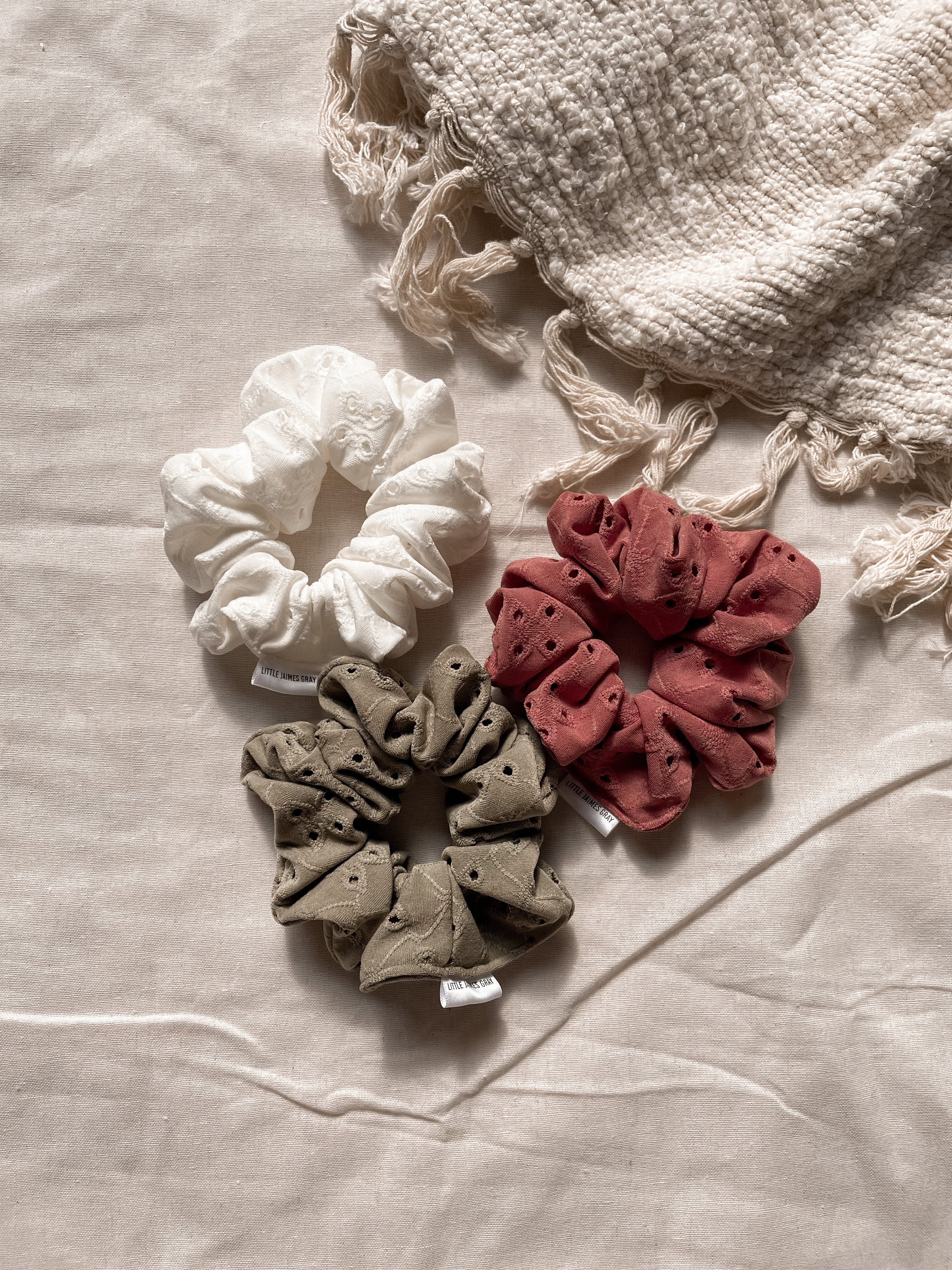 Summer scrunchies