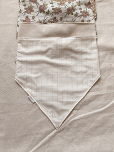 Triangle scrunchie hair bandana