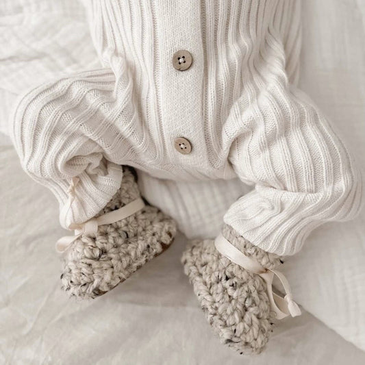 Chunky Crochet Booties