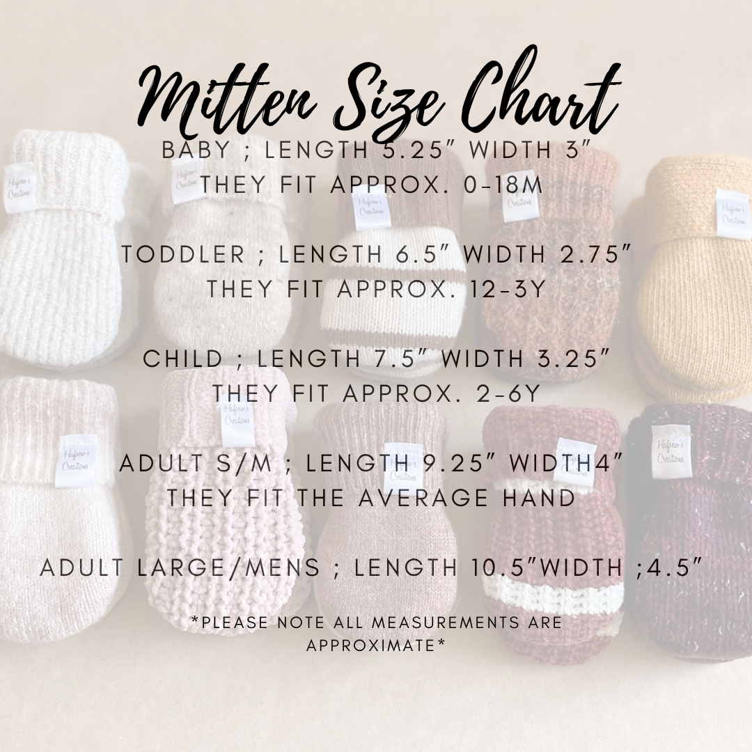 TODDLER Mittens