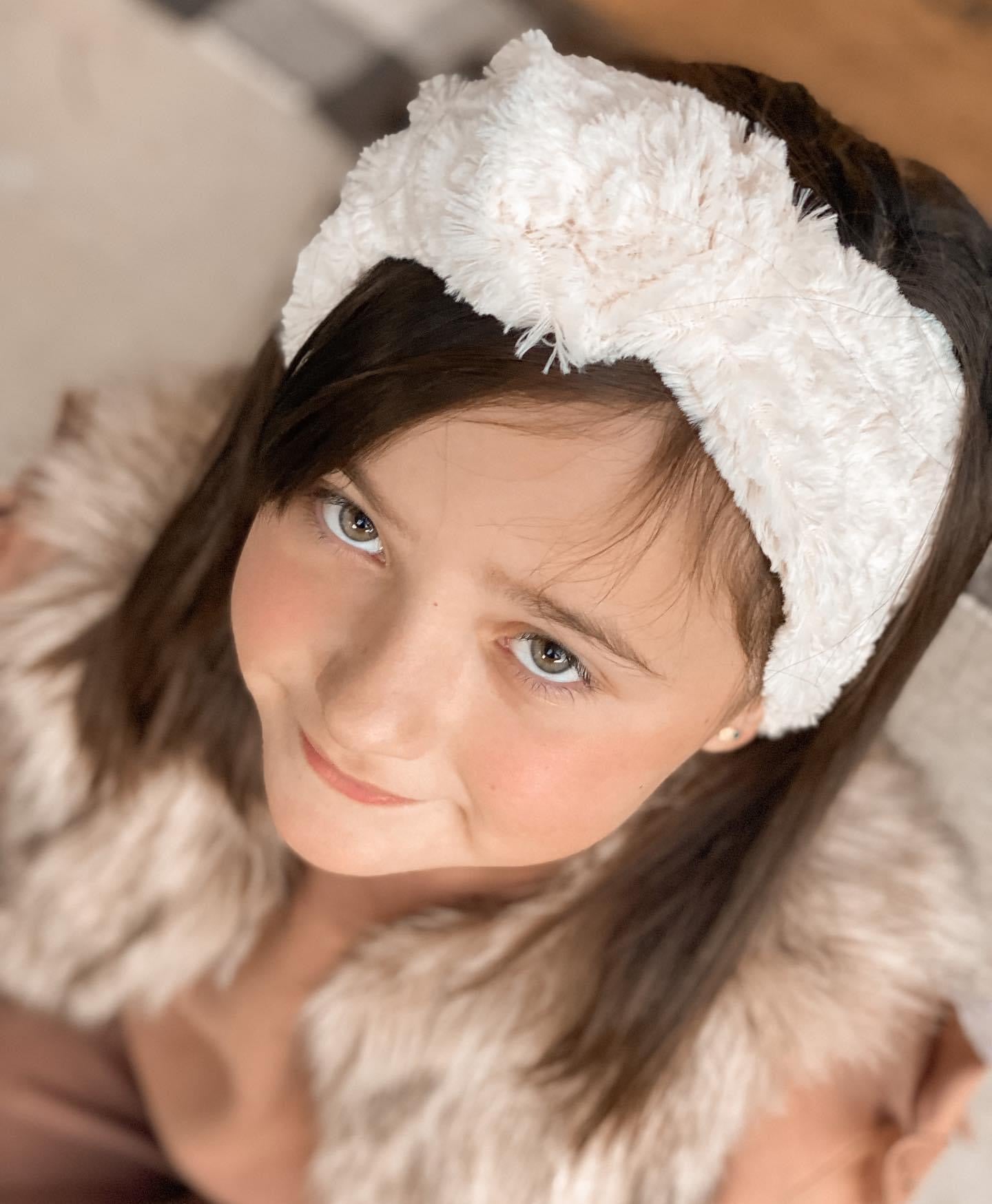 Fuzzy ear warmer