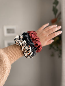 Satin scrunchies