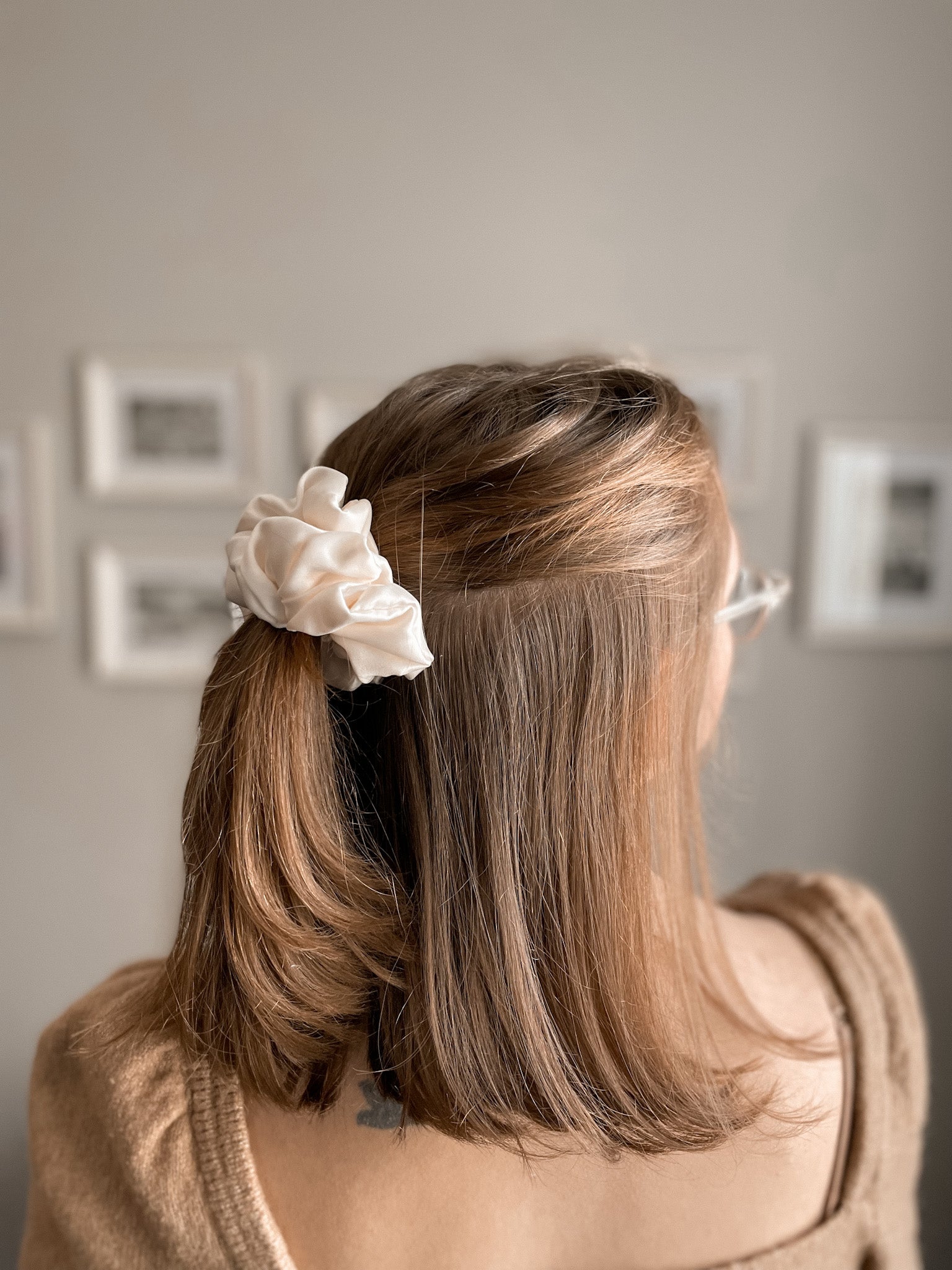 Satin scrunchies